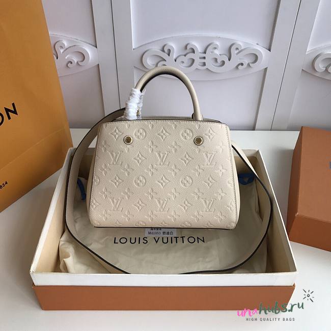 Louis Vuitton Montaigne Small Beige - 1