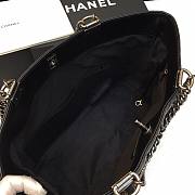 Chanel Dallas Black Shopping Bag  - 2