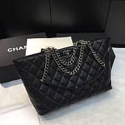 Chanel Dallas Black Shopping Bag  - 4