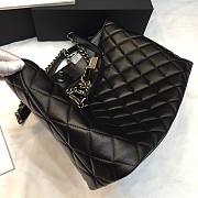 Chanel Dallas Black Shopping Bag  - 6