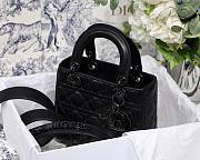 DIOR My ABCDIOR Lady Black Lambskin Bag with Black Hardware  - 1