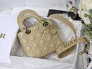 DIOR My ABCDIOR Lady Beige Lambskin Bag - 1