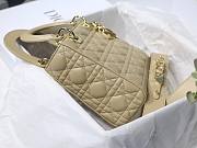 DIOR My ABCDIOR Lady Beige Lambskin Bag - 3