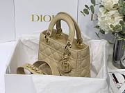 DIOR My ABCDIOR Lady Beige Lambskin Bag - 6