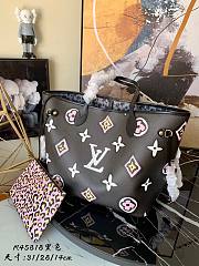 Louis Vuitton Neverfull MM Autres Toiles Monogram in Black  - 1