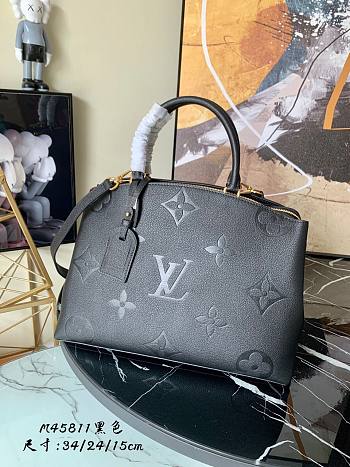 Louis Vuitton Grand Palais Monogram Black Leather M45811