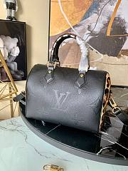 Louis Vuitton Speedy Bandoulière 25 Black Leather m58524 - 3