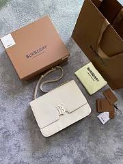 Burberry Thomas Alice Shoulder Bag in White   - 1