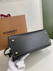 Burberry Leather Title Tote Bag - 5