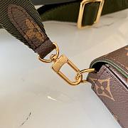 LV FELICIE STRAP & GO Green Strap M80091 - 3