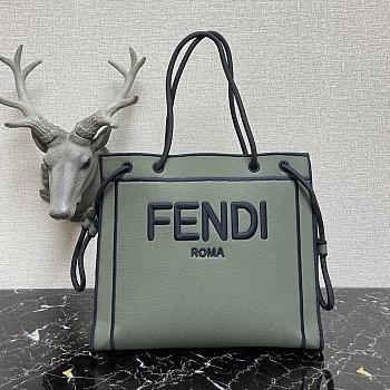 Fendi Roma Tote Bag Green