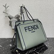 Fendi Roma Tote Bag Green - 2