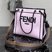 Fendi Roma Tote Bag Pink - 1