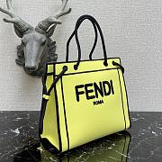 Fendi Roma Tote Bag Yellow - 5