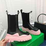 Bottega Veneta Boots in pink/black  - 3