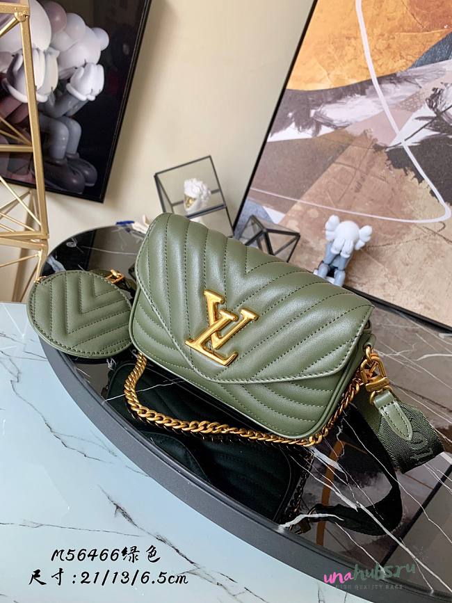 Louis Vuitton New Wave Multi Pochette in Green M56461 - 1