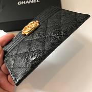 Chanel card holder in gold hardware - 2