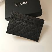 Chanel card holder in gold hardware - 3