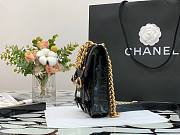 Chanel 19 case phone black leather - 3