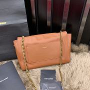 YSL Kate Leather Brown 553804 - 4