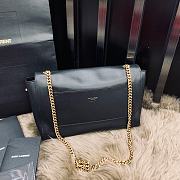 YSL Kate Leather Black 553804 - 5