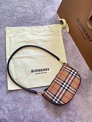 Burberry B Olympia Pouch Checked Shoulder Bag - 2