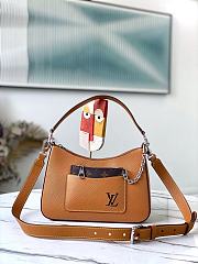 Louis Vuitton Marelle Epi Handbag Brown M80688 - 1