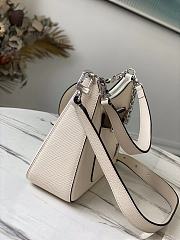 Louis Vuitton Marelle Epi Handbag White M80688 - 5