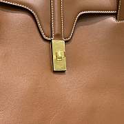 Celine Large Soft 16 bag in Brown Smooth Calfskin - 2