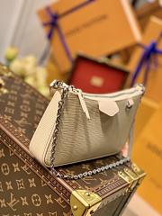 LV Easy Pouch On Strap Epi Leather in Cream M80471 - 5