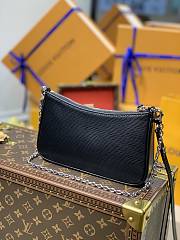 LV Easy Pouch On Strap Epi Leather in Black M80471 - 4