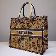 Dior Tote Book Yellow Jungle 41cm - 4