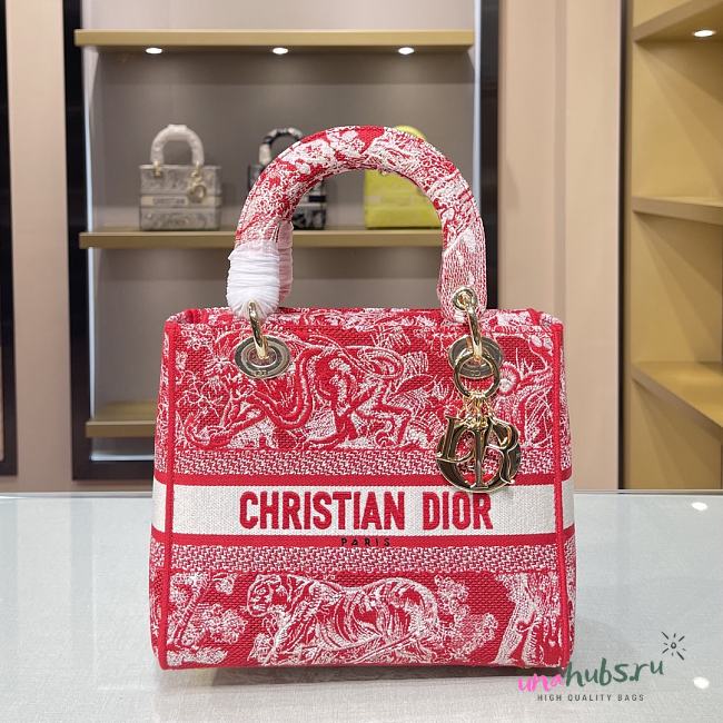 Dior Lady CD Red 24cm 9027 - 1