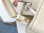 Louis Vuitton Capucines White BB 21cm M53960 - 5