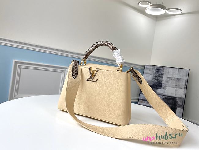 Louis Vuitton Capucines Yellow BB 27cm M96467 - 1