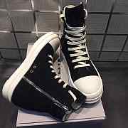 Rick Owens DRKSHDW Canvas High Top - 5