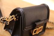 Louis Vuitton Dauphine Monogram Canvas Black Handbag - 2