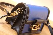 Louis Vuitton Dauphine Monogram Canvas Blue Handbag - 3