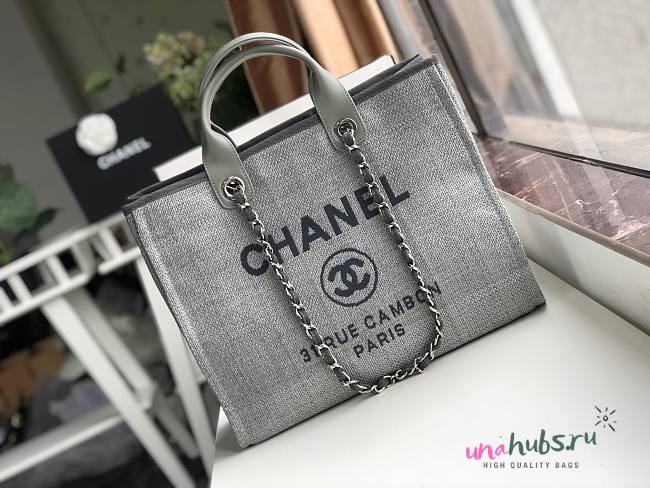 Chanel shopping tote handle bag 01 - 1