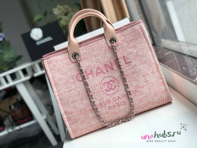 Chanel shopping tote handle bag 07 - 1