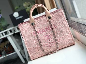 Chanel shopping tote handle bag 07
