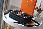 Louis Vuitton Crafty Pochette Metis in Black M45385 - 2