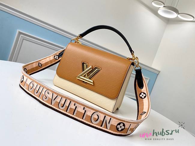 Louis Vuitton Twist MM Handbag in Cream M55851 - 1