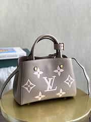 Louis Vuitton Montaigne BB Grey Empreinte Leather M41053 - 5