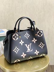 Louis Vuitton Montaigne MM in Black M41048 - 6