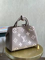 Louis Vuitton Montaigne MM in Gray M41048 - 3