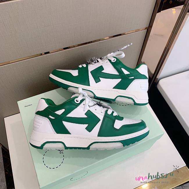 Off-White green shoes  - 1