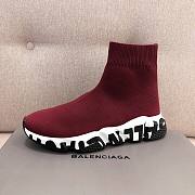 Balenciaga red trainers sneakers - 6