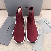 Balenciaga red trainers sneakers - 5