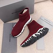 Balenciaga red trainers sneakers - 3